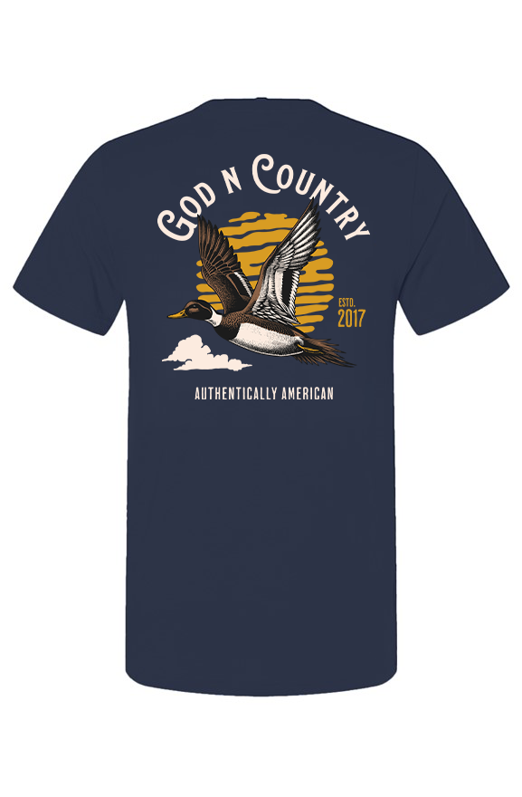 God N Country Pintail Duck T-Shirt